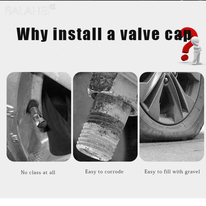 Car Luminous Tire Valve Cap(4 pcs set)