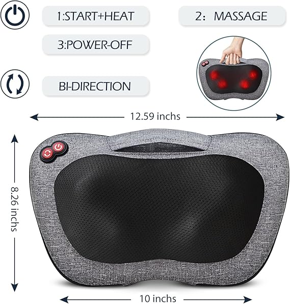 Electric Neck and Body Massage Pillow