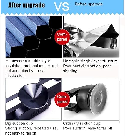 Retractable Windshield Sun Shade for Car