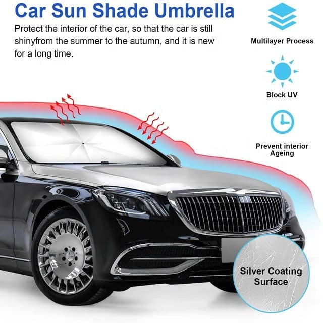 Car Windshield Sun Shade Umbrella